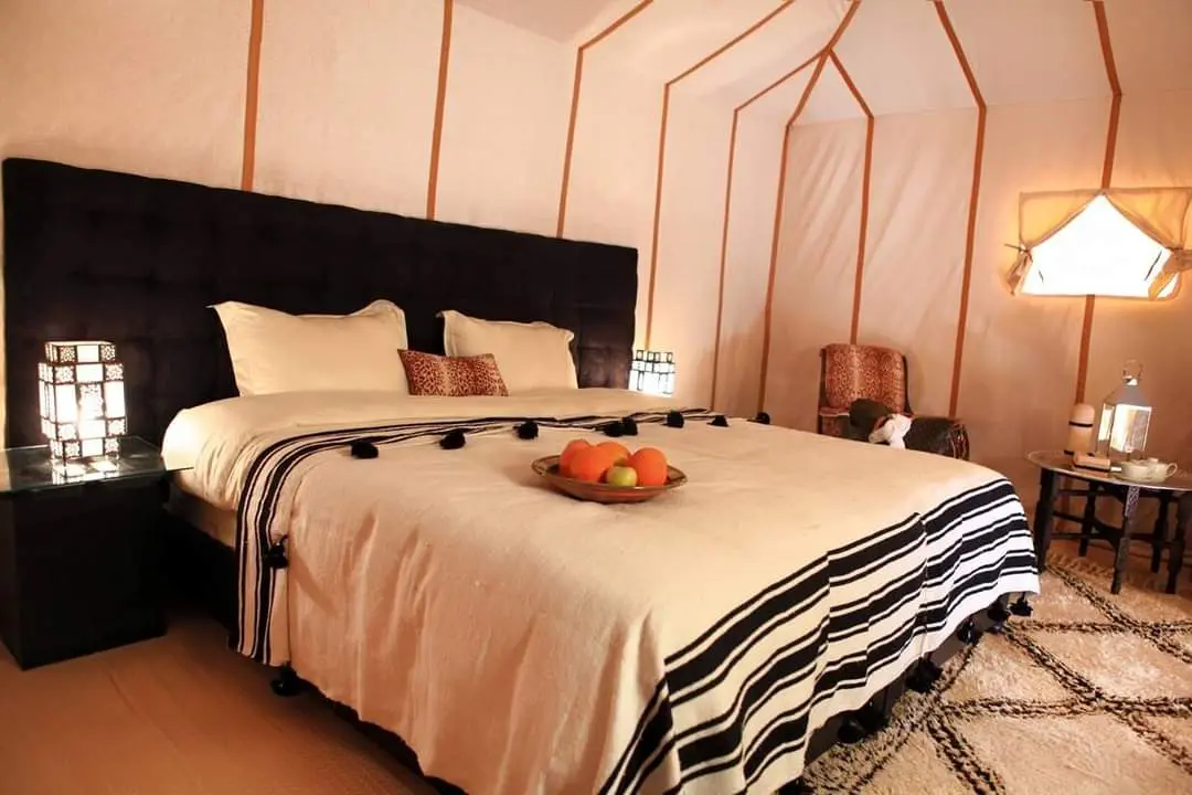 camp in Merzouga